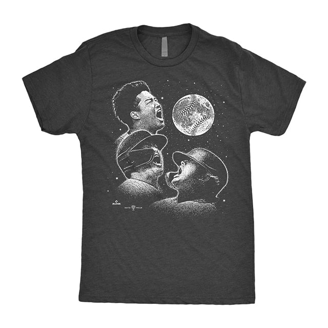 村上宗隆モデル 海外取寄 Tシャツ THREE MUNE MOON T-SHIRT シカゴ ホワイトソックス CHICAGO WHITE SOX ROTO WEAR CHARCOAL