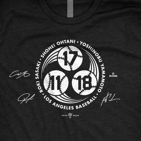 大谷翔平・山本由伸・佐々木朗希モデル 海外取寄 Tシャツ STRIKE 3 T-SHIRT