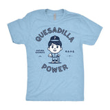 岡本和真モデル 海外取寄 Tシャツ QUESADILLA POWER T-SHIRT トロント ブルージェイズ TORONTO BLUE JAYS ROTO WEAR POWDER BLUE