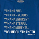 山本由伸モデル 海外取寄 ロサンゼルス ドジャース Tシャツ YAMA LIST T-SHIRT ROYAL BLUE