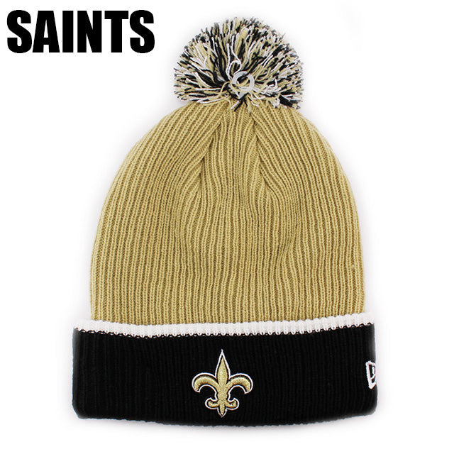 ニューエラ ニットキャップ ビーニー NFL FIRESIDE POM KNIT BEANIE CAP