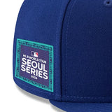 2024開幕ソウルシリーズモデル ニューエラ キャップ 59FIFTY ロサンゼルス ドジャース MLB 2024 WORLD TOUR SEOUL SERIES FITTED CAP ROYAL