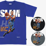 ジェレミー リンモデル スラム ニューヨーク ニックス Tシャツ 海外取寄 SLAM HARDWOOD CLASSIC COVER T-SHIRT