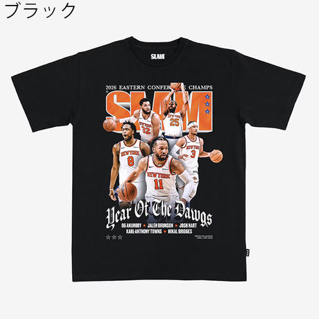 ニューヨーク ニックスモデル スラム Tシャツ海外取寄 2026 SLAM COVER T-SHIRT NEW YORK KNICKS