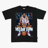 ジェイレン ウィリアムズモデル スラム オクラホマシティ サンダー Tシャツ海外取寄 2025 SLAM COVER T-SHIRT BLACK