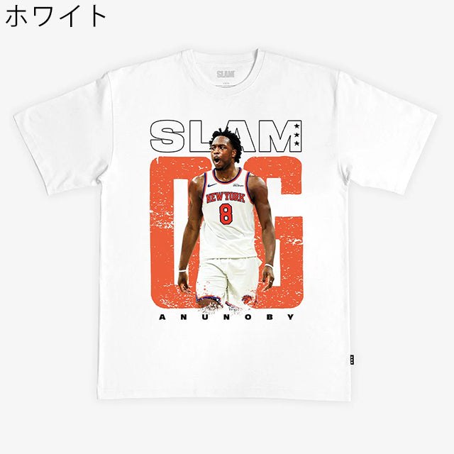 OG アヌノビーモデル スラム ニューヨーク ニックス Tシャツ 海外取寄 2026 SLAM COVER T-SHIRT