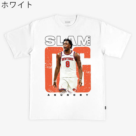 OG アヌノビーモデル スラム ニューヨーク ニックス Tシャツ 海外取寄 2026 SLAM COVER T-SHIRT