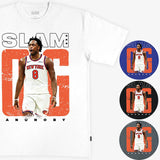 OG アヌノビーモデル スラム ニューヨーク ニックス Tシャツ 海外取寄 2026 SLAM COVER T-SHIRT
