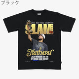 ジェイレン ブランソンモデル スラム ニューヨーク ニックス Tシャツ 海外取寄 2026 SLAM COVER CHAMPIONS T-SHIRT