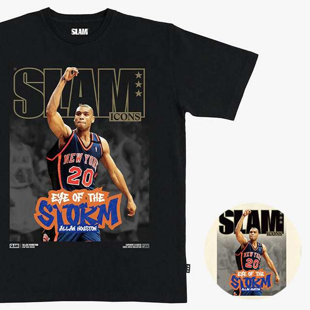 アラン ヒューストンモデル スラム ニューヨーク ニックス Tシャツ