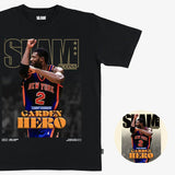 ラリー ジョンソンモデル スラム ニューヨーク ニックス Tシャツ 海外取寄 2026 SLAM HARDWOOD CLASSIC COVER T-SHIRT