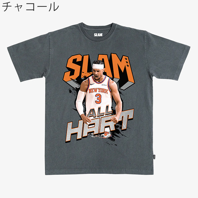 ジョシュ ハートモデル スラム ニューヨーク ニックス Tシャツ 海外取寄 2026 SLAM T-SHIRT