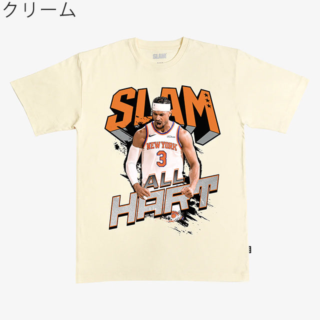 ジョシュ ハートモデル スラム ニューヨーク ニックス Tシャツ 海外取寄 2026 SLAM T-SHIRT