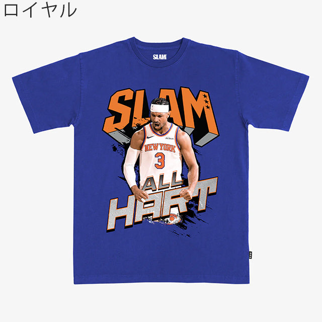 ジョシュ ハートモデル スラム ニューヨーク ニックス Tシャツ 海外取寄 2026 SLAM T-SHIRT