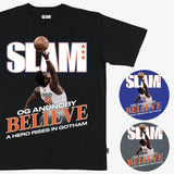 OG アヌノビーモデル スラム ニューヨーク ニックス Tシャツ 海外取寄 2026 SLAM COVER BELIEVE T-SHIRT