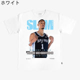 ビクター ウェンバンヤマモデル スラム サンアントニオ スパーズ Tシャツ