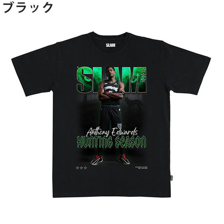 アンソニー エドワーズモデル スラム ミネソタ ティンバーウルブズ Tシャツ海外取寄 2026 SLAM COVER T-SHIRT