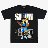 海外取寄 シェイ ギルジャス＝アレクサンダーモデル スラム Tシャツ 2025 SLAM COVER BIG RINGS T-SHIRT BLACK