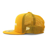 SUPREME ニューエラ キャップ 59FIFTY BOX LOGO MESH BACK FITTED CAP YELLOW