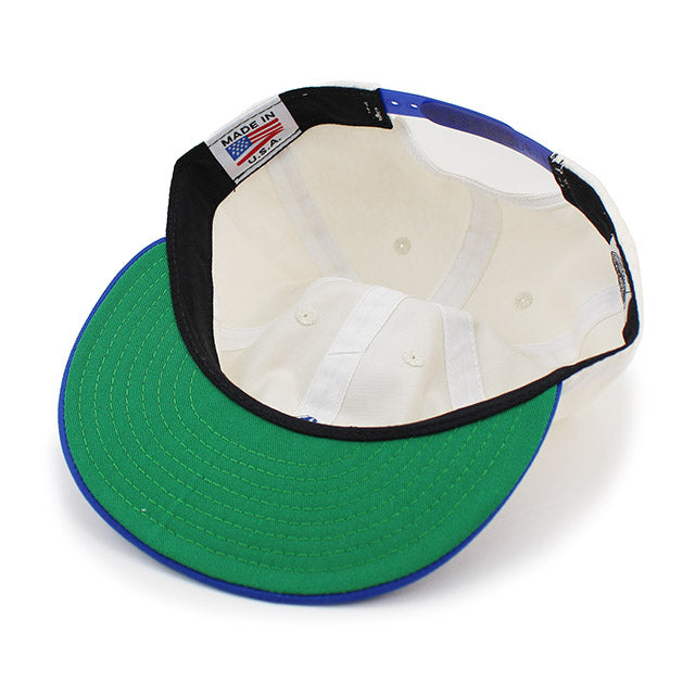 クーパーズタウンボールキャップ ブルックリン ブッシュウィックス 1949 SOFT VISOR COTTON SNAPBACK CAP NATURAL ROYAL