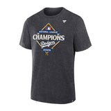 2025 ナショナルリーグチャンピオン ロッカールームモデル 海外取寄 Tシャツ ロサンゼルス ドジャース MLB 2025 NATIONAL LEAGUE CHAMPIONS LOCKER ROOM T-SHIRT HEATHER
