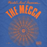 53年振りNBAファイナル優勝 海外取寄 ニューヨーク ニックス Tシャツ THE MECCA T-SHIRT ROYAL BLUE