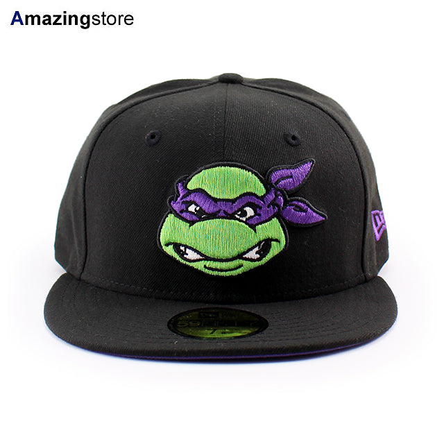 ニューエラ キャップ 59FIFTY ティーンエイジ ミュータント ニンジャ タートルズ DONATELLO FITTED CAP BLACK
