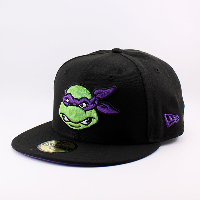 ニューエラ キャップ 59FIFTY ティーンエイジ ミュータント ニンジャ タートルズ DONATELLO FITTED CAP BLACK