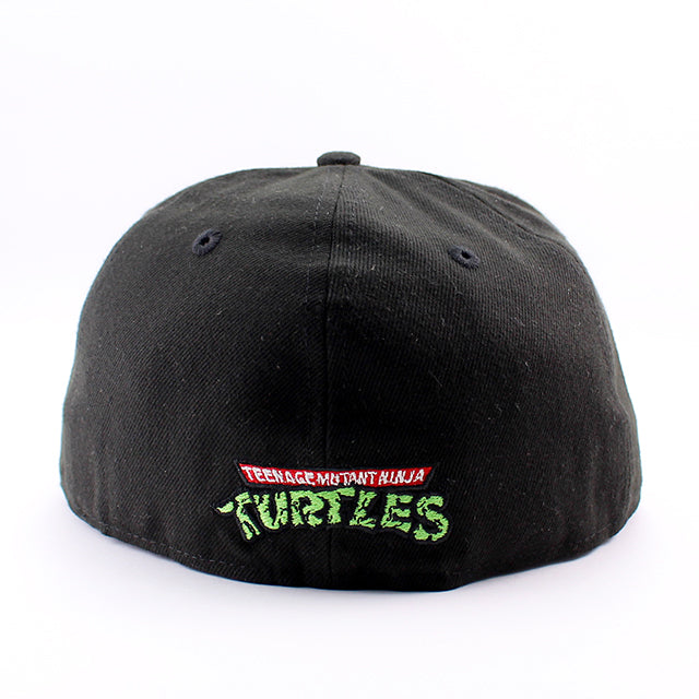 ニューエラ キャップ 59FIFTY ティーンエイジ ミュータント ニンジャ タートルズ DONATELLO FITTED CAP BLACK