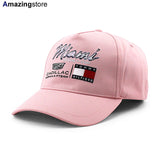 トミーヒルフィガー キャップ キャデラック F1チーム MIAMI LOGO STRAPBACK CAP PINK