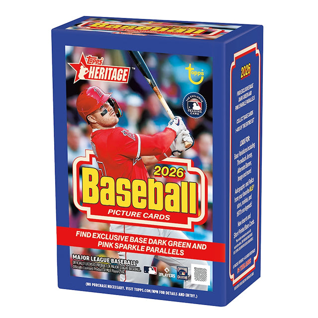 海外取寄 2026 TOPPS HERITAGE MLB ベースボールカード 未開封ボックス