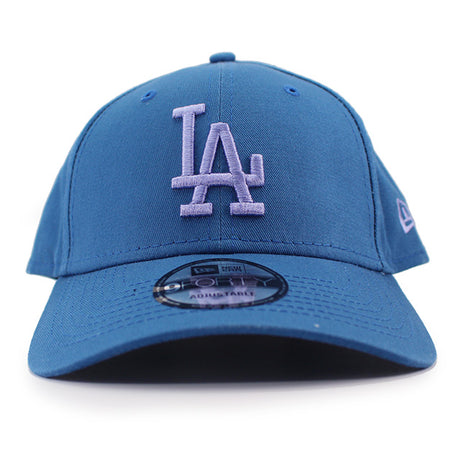 EU AU限定モデル ニューエラ キャップ 9FORTY ストラップバック ロサンゼルス ドジャース MLB LEAGUE ESSENTIAL STRAPBACK CAP BLUE