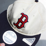 ニューエラ キャップ RC9FIFTY ボストン レッドソックス MLB RETRO CROWN STRAPBACK CAP CHROME-NAVY