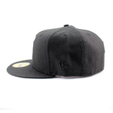 ニューエラ キャップ 59FIFTY ニューヨーク メッツ MLB 25TH ANNIVERSARY APPLE LOGO GREY BOTTOM FITTED CAP BLACK