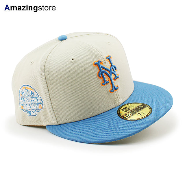 ニューエラ キャップ 59FIFTY ニューヨーク メッツ MLB 2013 ALL STAR GAME GREY BOTTOM FITTED CAP STONE LT BLUE NEW ERA NEW YORK METS