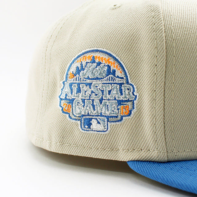 ニューエラ キャップ 59FIFTY ニューヨーク メッツ MLB 2013 ALL STAR GAME GREY BOTTOM FITTED CAP STONE LT BLUE NEW ERA NEW YORK METS