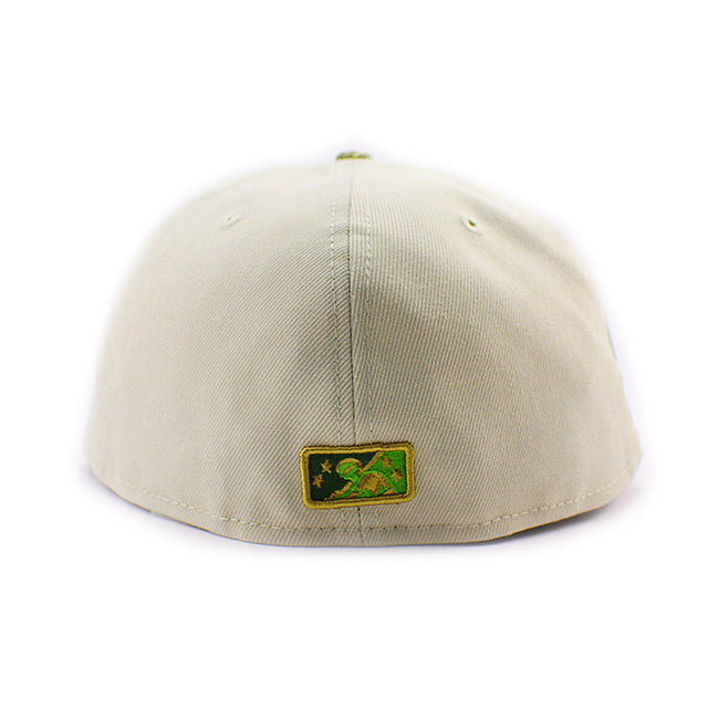 ニューエラ キャップ 59FIFTY ポートランド ビーバーズ MiLB BEIGE BOTTOM FITTED CAP STONE