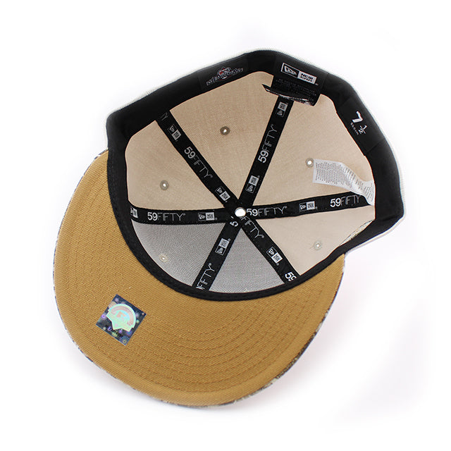 ニューエラ キャップ 59FIFTY ポートランド ビーバーズ MiLB BEIGE BOTTOM FITTED CAP STONE