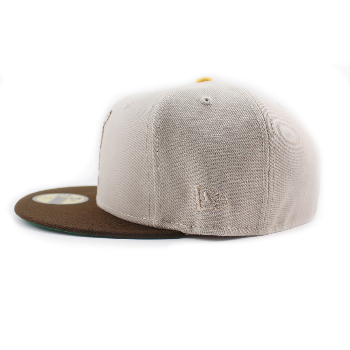 ニューエラ キャップ 59FIFTY サンディエゴ パドレス MLB 40TH ANNIVERSARY GREEN BOTTOM FITTED CAP STONE