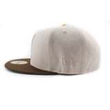 ニューエラ キャップ 59FIFTY サンディエゴ パドレス MLB 40TH ANNIVERSARY GREEN BOTTOM FITTED CAP STONE