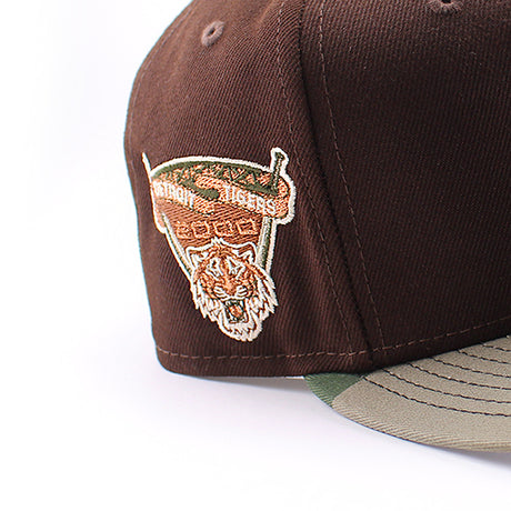 ニューエラ キャップ 59FIFTY デトロイト タイガース MLB 2000 TIGER STADIUM FITTED CAP BROWN CAMO