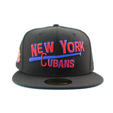 ニューエラ キャップ 59FIFTY ニューヨーク キューバンズ KELLY GREEN BOTTOM FITTED CAP BLACK