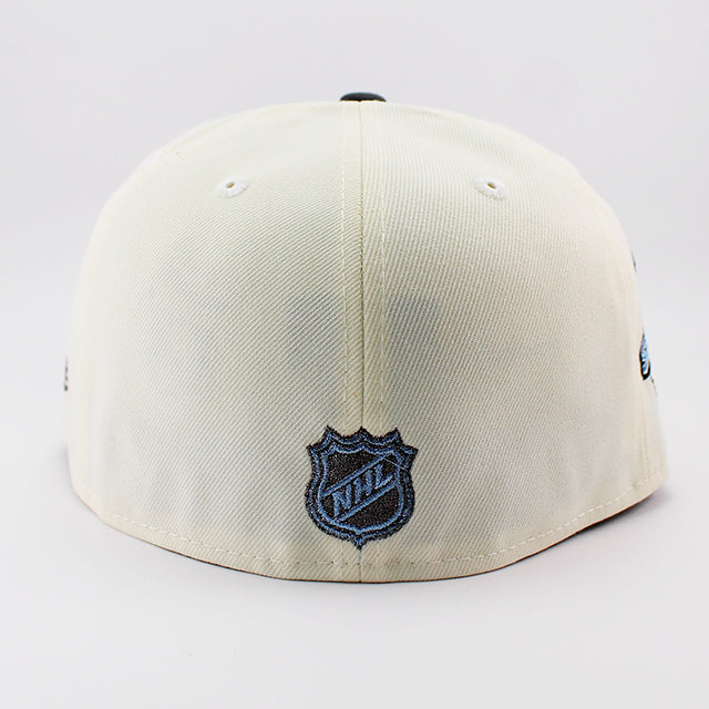 ニューエラ キャップ 59FIFTY アナハイム ダックス NHL 2007 STANLEY CUP CHAMPIONS FITTED CAP CREAM CHARCOAL