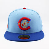 ニューエラ キャップ 59FIFTY シカゴ カブス MLB WRIGLEY FIELD PATCH FITTED CAP LIGHT BLUE