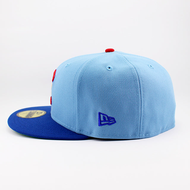 ニューエラ キャップ 59FIFTY シカゴ カブス MLB WRIGLEY FIELD PATCH FITTED CAP LIGHT BLUE