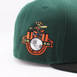 ニューエラ キャップ 59FIFTY ボルチモア オリオールズ MLB 1966 WORLD SERIES CHAMPIONS KELLY GREEN BOTTOM FITTED CAP DARK GREEN