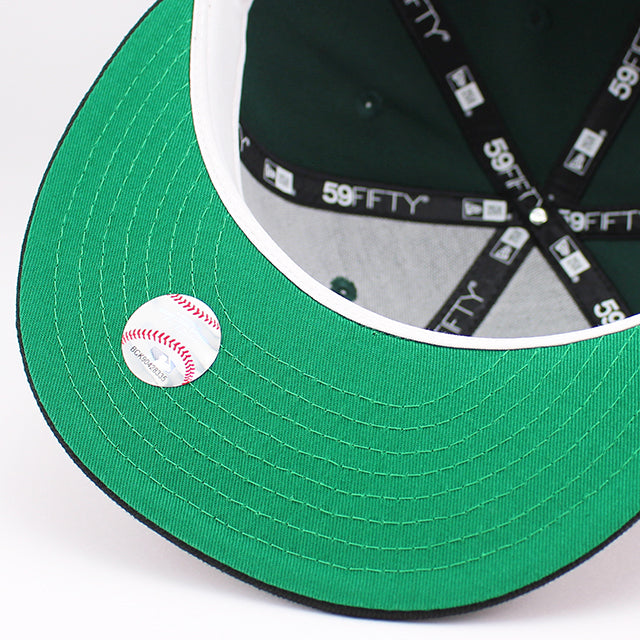 ニューエラ キャップ 59FIFTY ボルチモア オリオールズ MLB 1966 WORLD SERIES CHAMPIONS KELLY GREEN BOTTOM FITTED CAP DARK GREEN