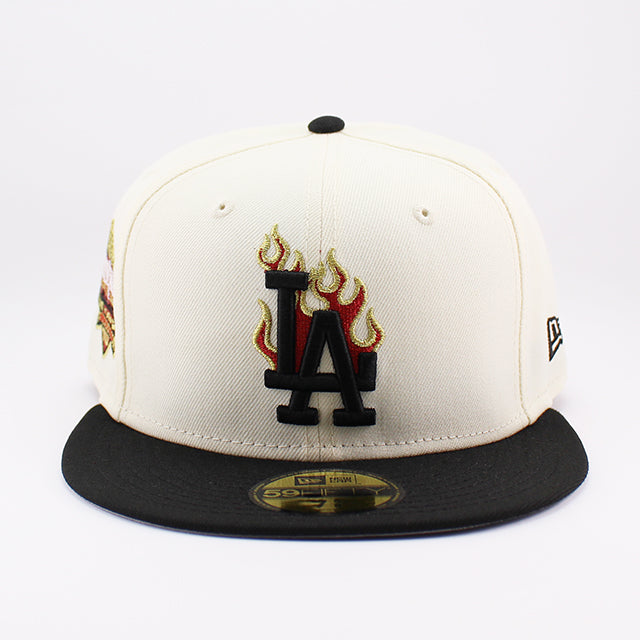 ニューエラ キャップ 59FIFTY ロサンゼルス ドジャース MLB 40TH ANNIVERSARY GREY BOTTOM FITTED CAP CHROME