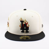 ニューエラ キャップ 59FIFTY ロサンゼルス ドジャース MLB 40TH ANNIVERSARY GREY BOTTOM FITTED CAP CHROME