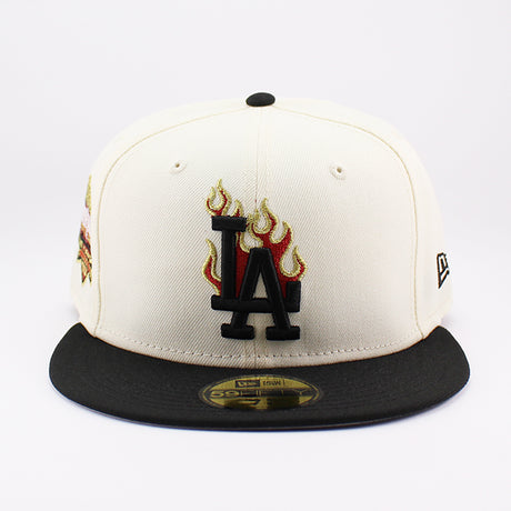 ニューエラ キャップ 59FIFTY ロサンゼルス ドジャース MLB 40TH ANNIVERSARY GREY BOTTOM FITTED CAP CHROME
